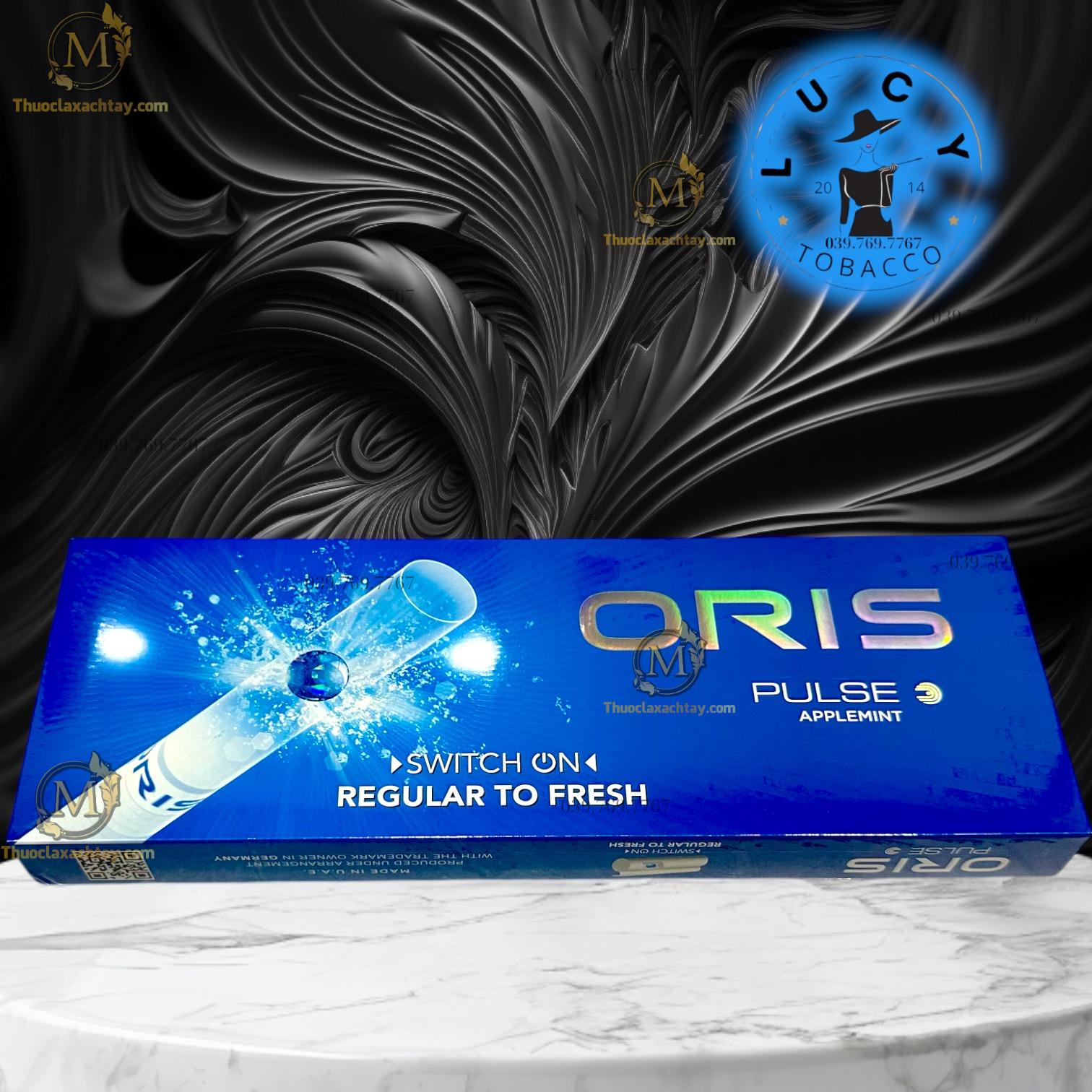 Thuốc lá Oris Purple Apple Mint Super Slims – Thuốc lá Oris Applemint Super Slims – Hương táo xanh kết hợp bạc hà tươi mát