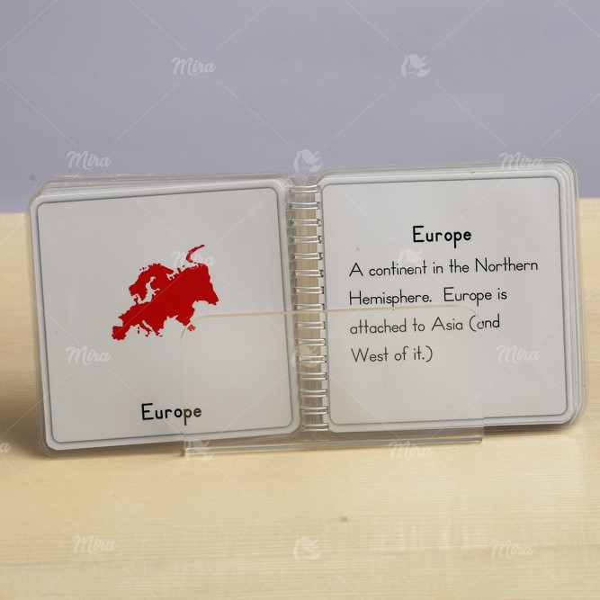 Cuốn sách nhỏ về các châu lục - Tiếng Anh