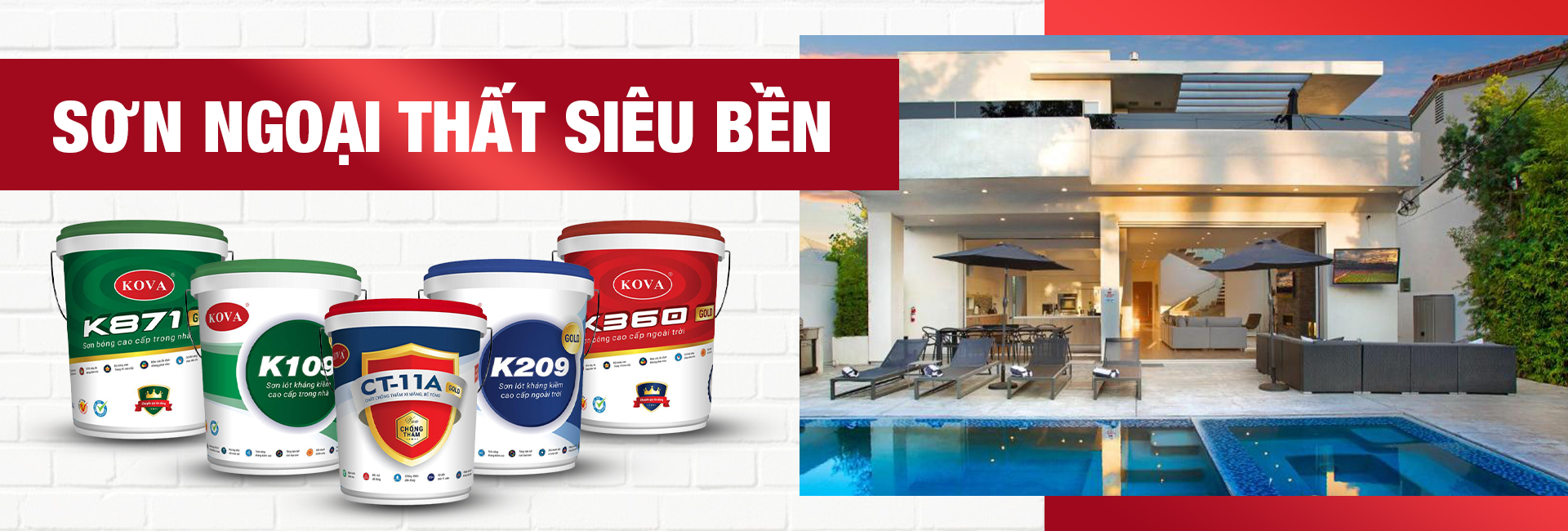 Sơn Ngoại Thất Siêu Bền