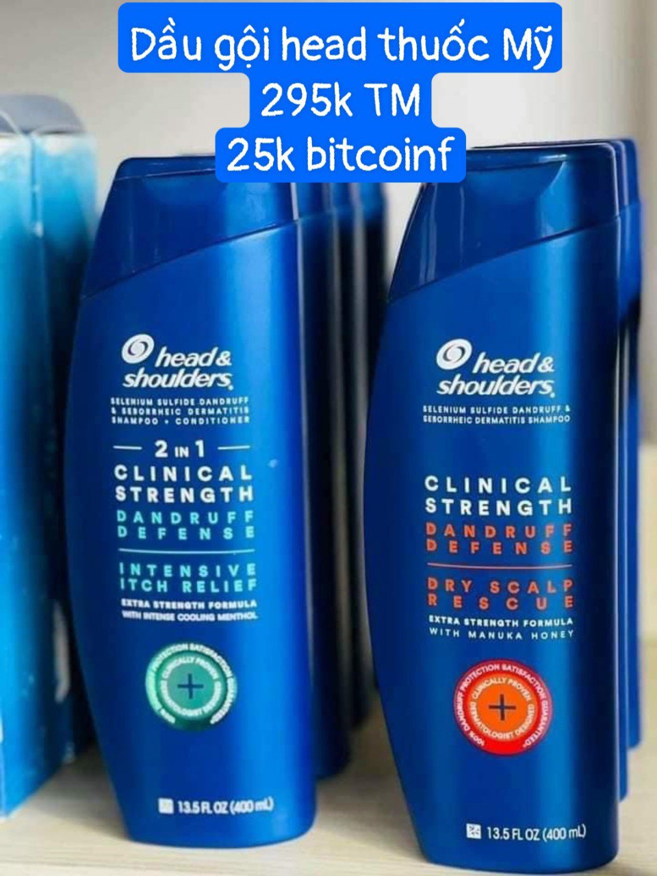 Màu Cam- Dầu gội head thuốc Mỹ Đặc trị gàu
