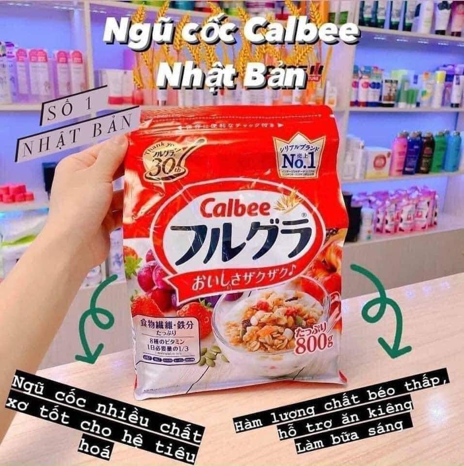 Ngũ cốc Nhật Calbee 750gr
