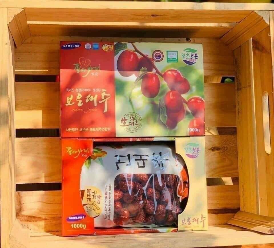 Táo đỏ Hàn Quốc 1kg/hộp