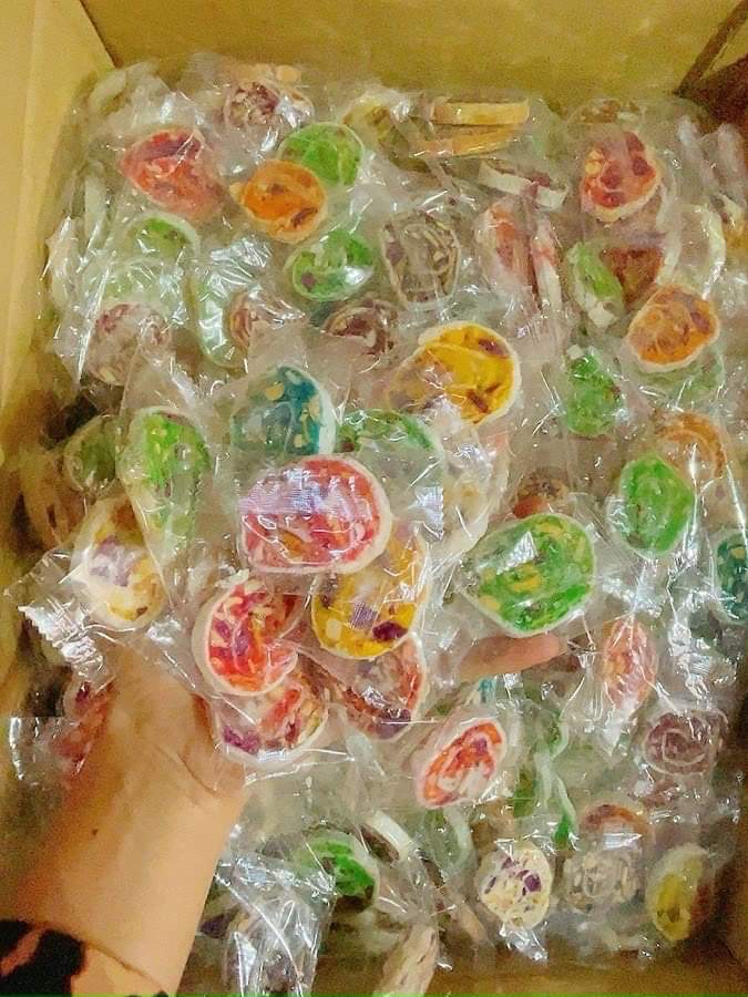 Kẹo chuối ngũ sắc