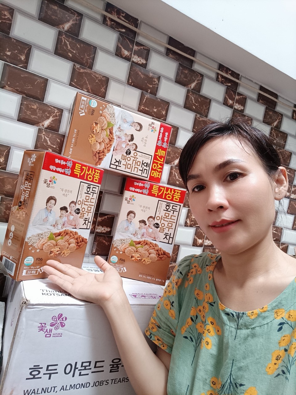 Ngũ cốc Hàn Quốc hộp 50 gói