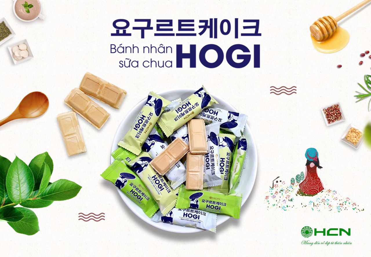 Bánh sữa chua Hogi + Kẹo Gạo Lứt