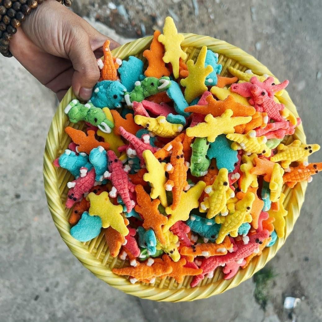 Kẹo dẻo cá sấu