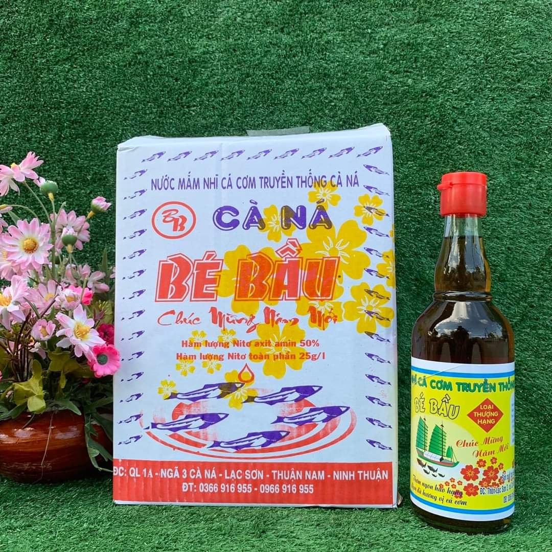 Nước mắm nhỉ Bé Bầu (thùng 6 chai)