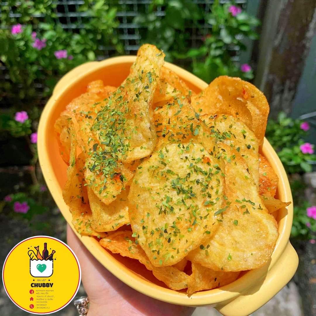 Khoai tây mắm rong biển