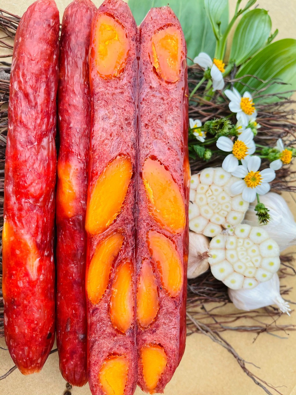 Lạp tôm trứng muối