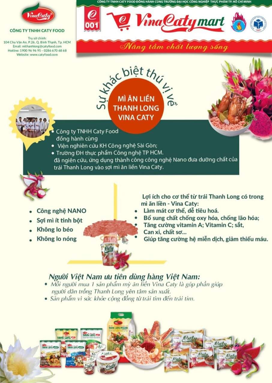 Mì thanh long nấu lẩu