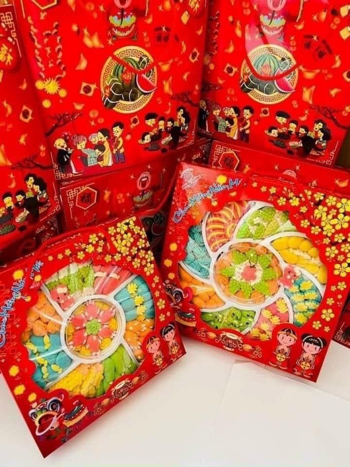 Set kẹo dẻo xuân 2023