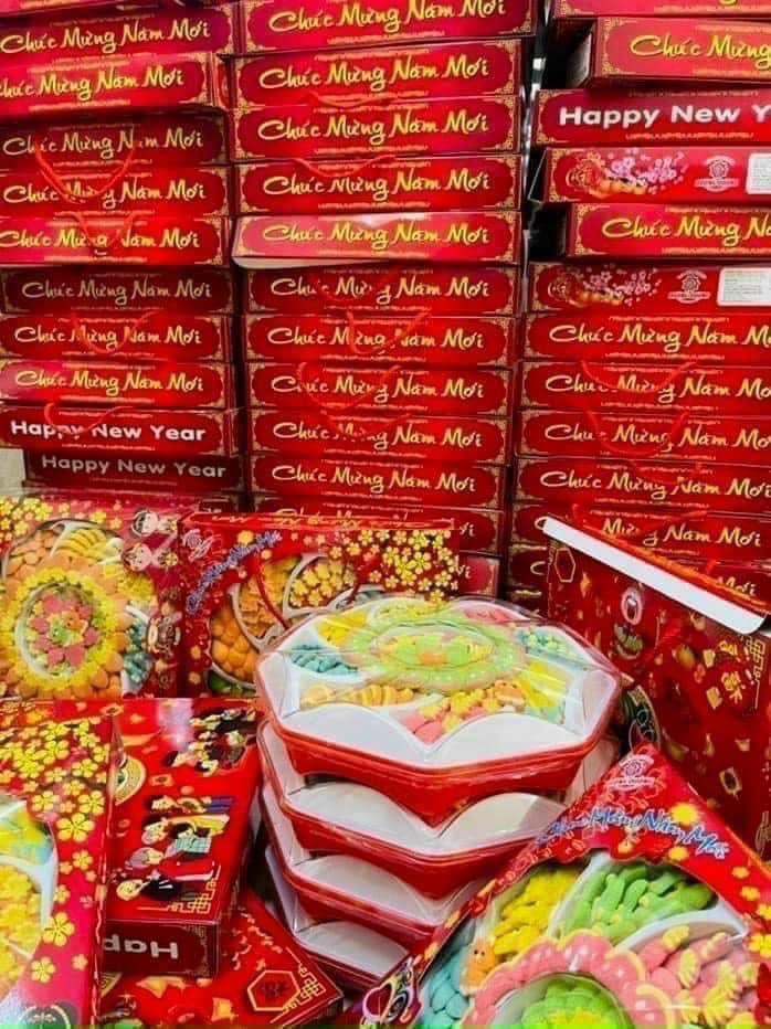 Set kẹo dẻo xuân 2023