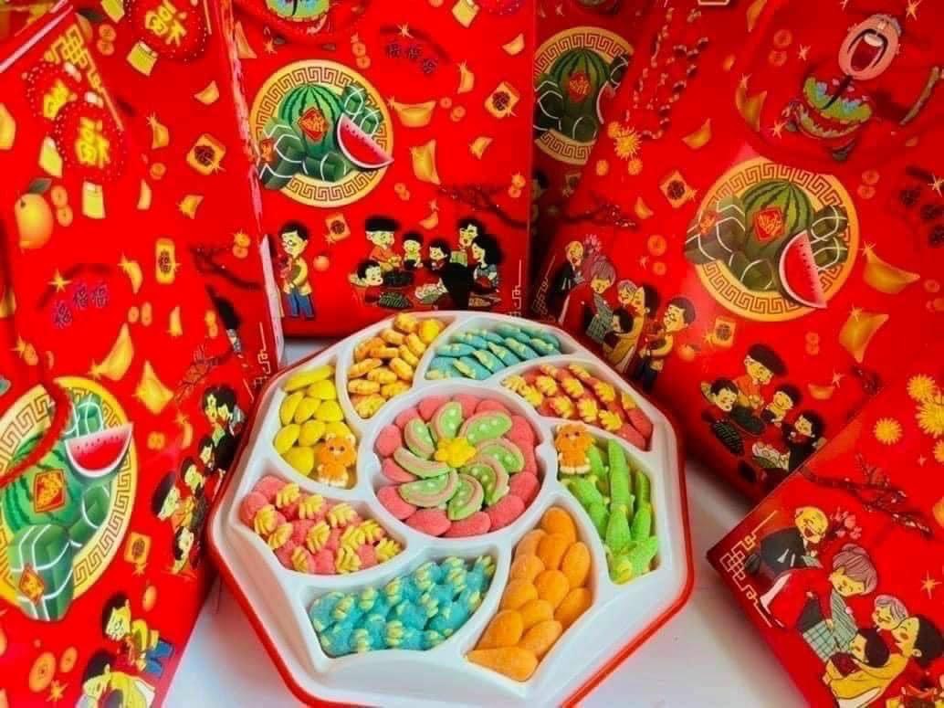Set kẹo dẻo xuân 2023