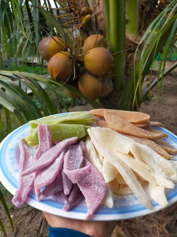 Mứt dừa non miếng