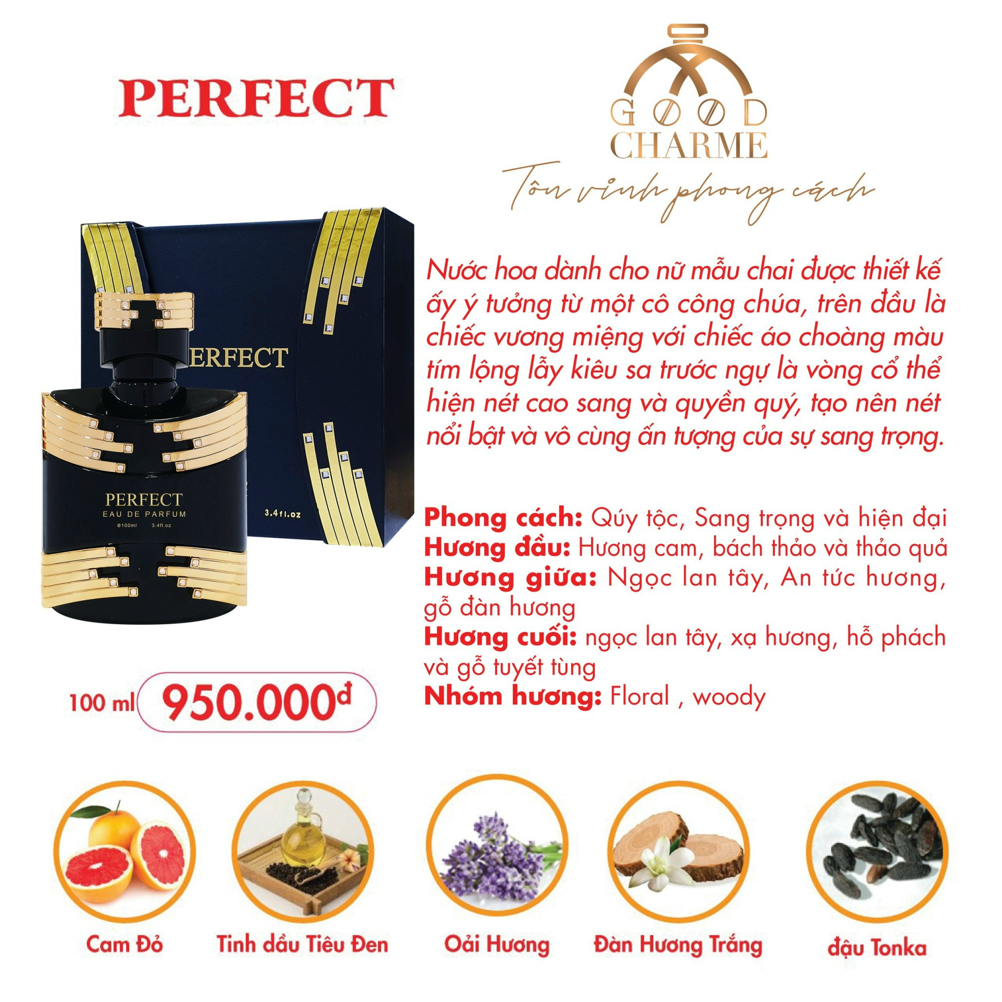 Nước hoa Good Charme PERFECT