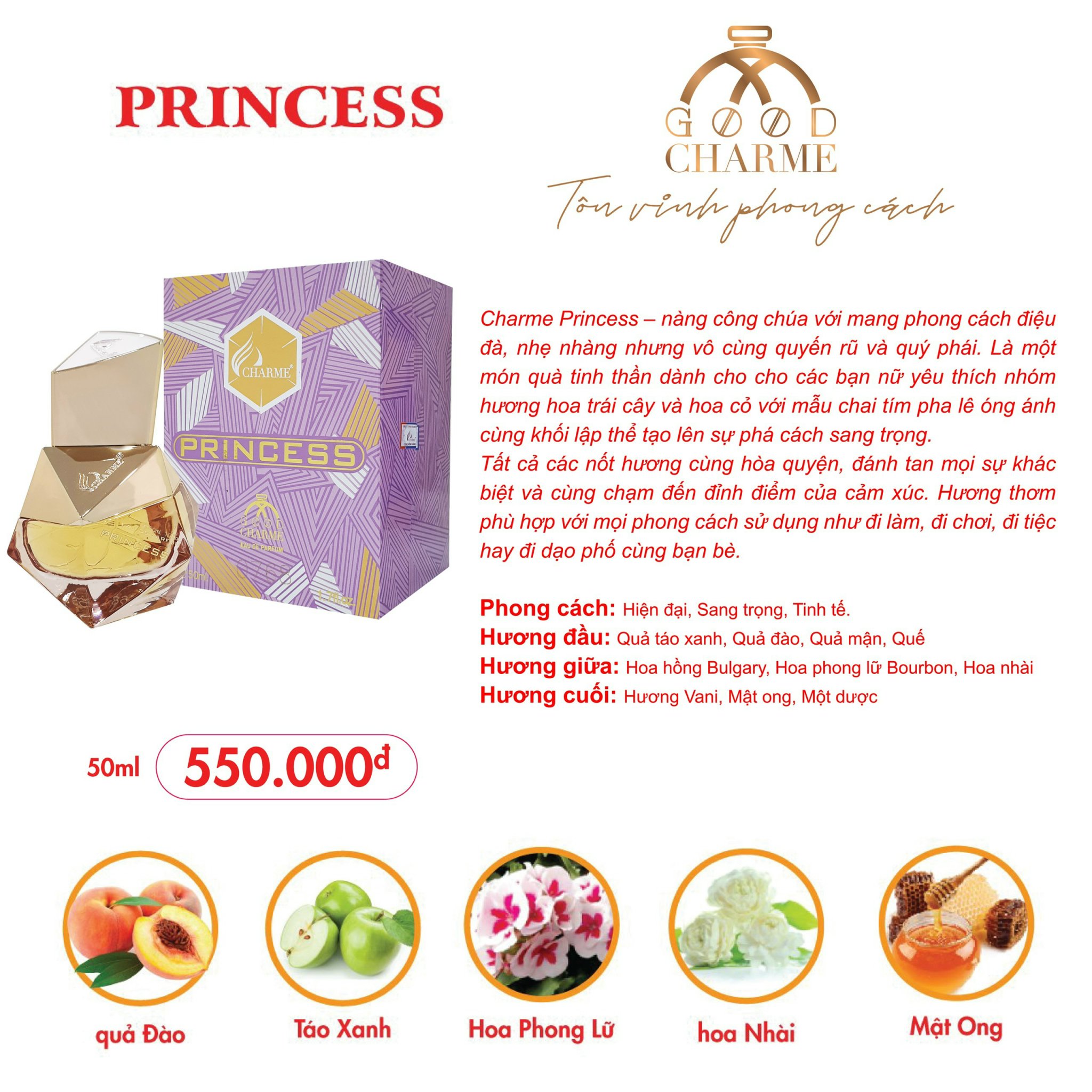 Nước hoa Good Charme PRINCESS