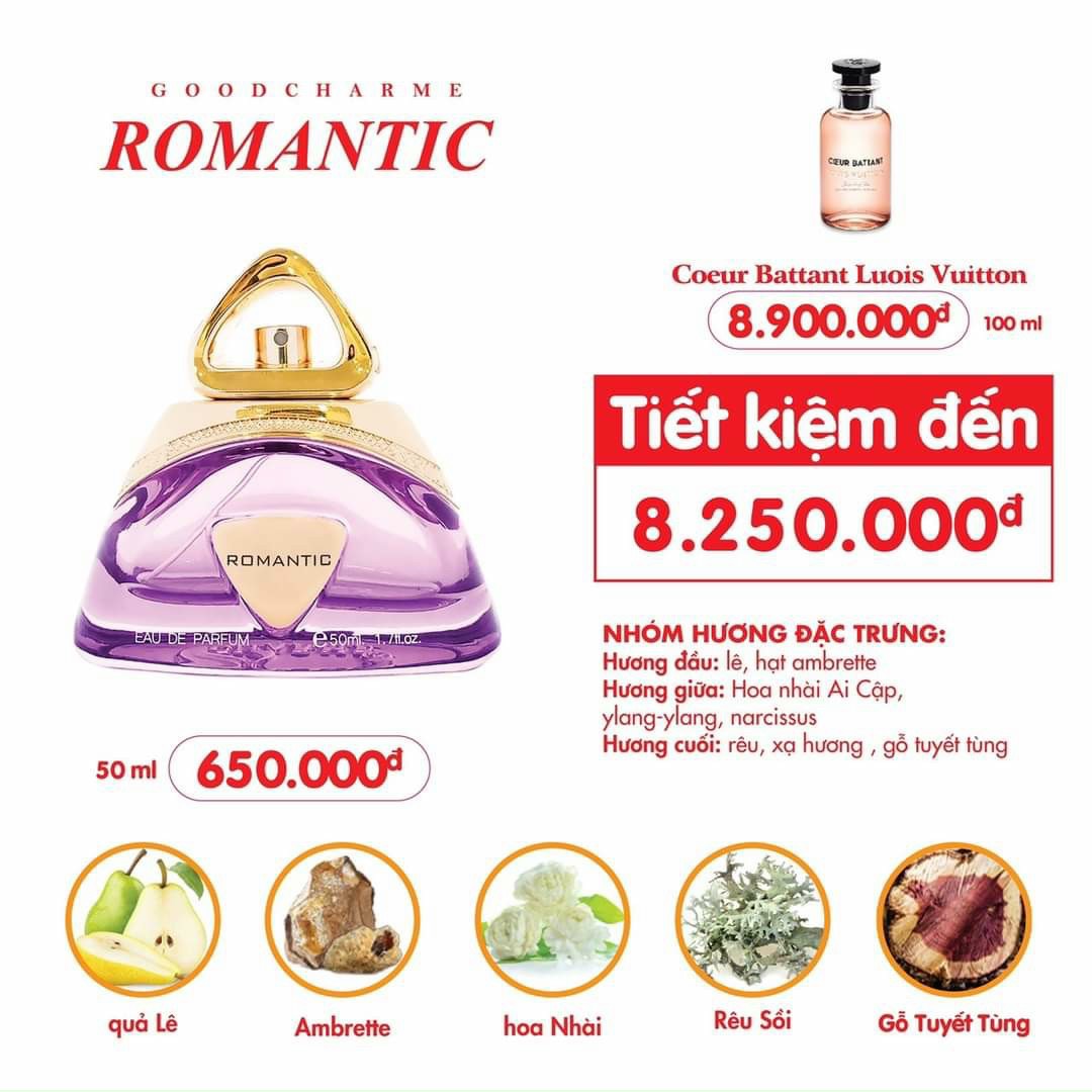 Nước hoa Good Charme ROMANTIC