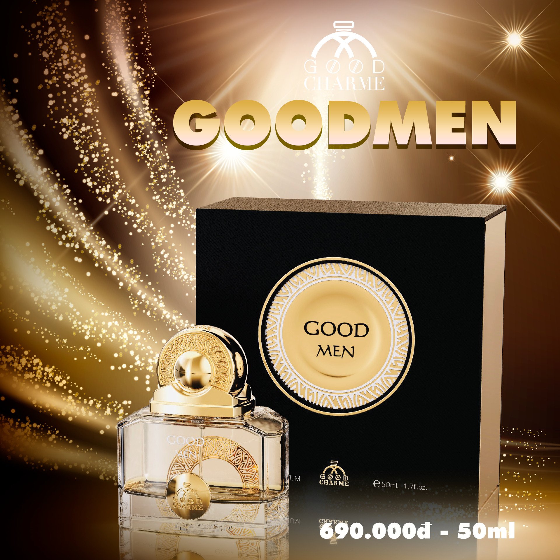 Nước hoa Good Charme GOOD MEN VÀNG
