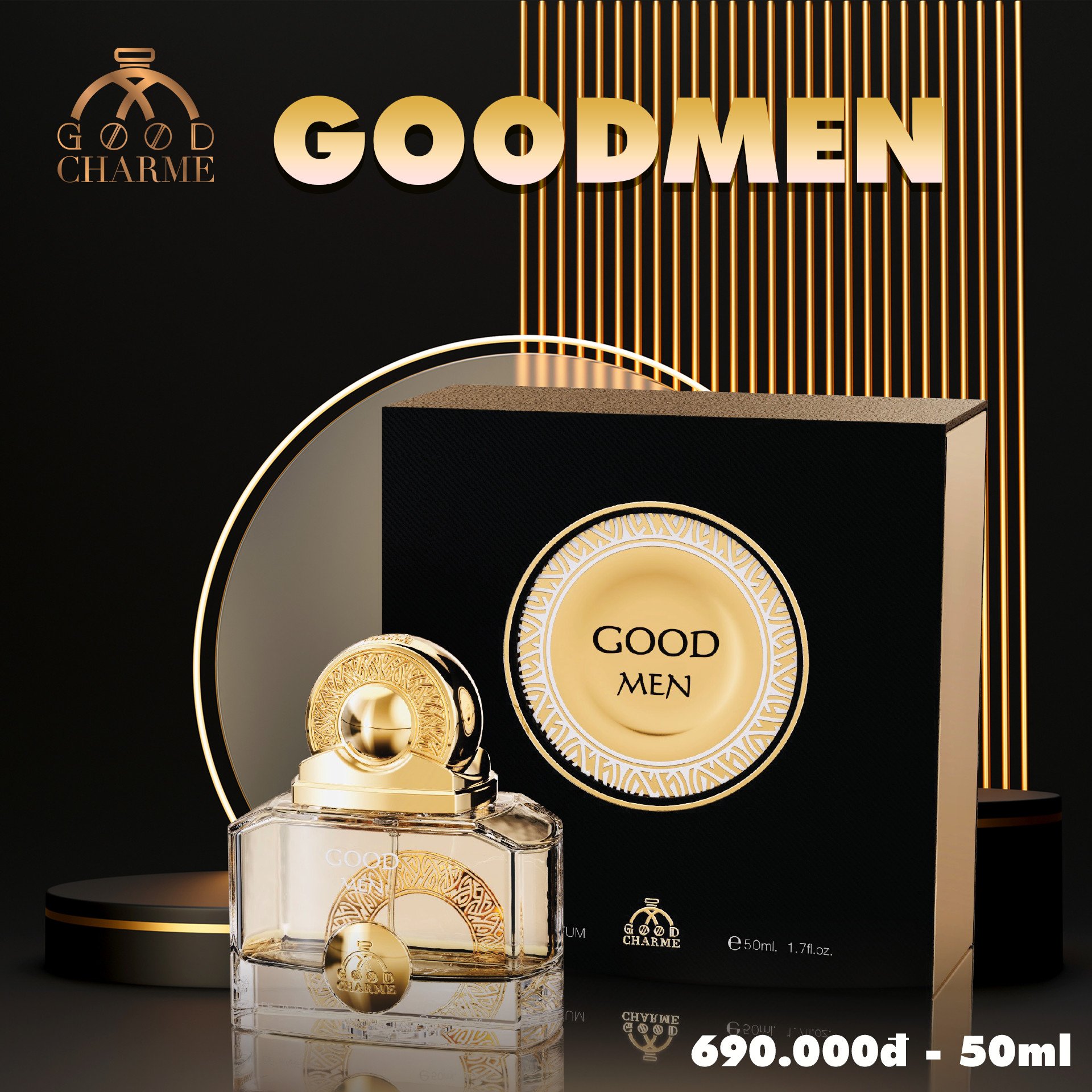 Nước hoa Good Charme GOOD MEN VÀNG