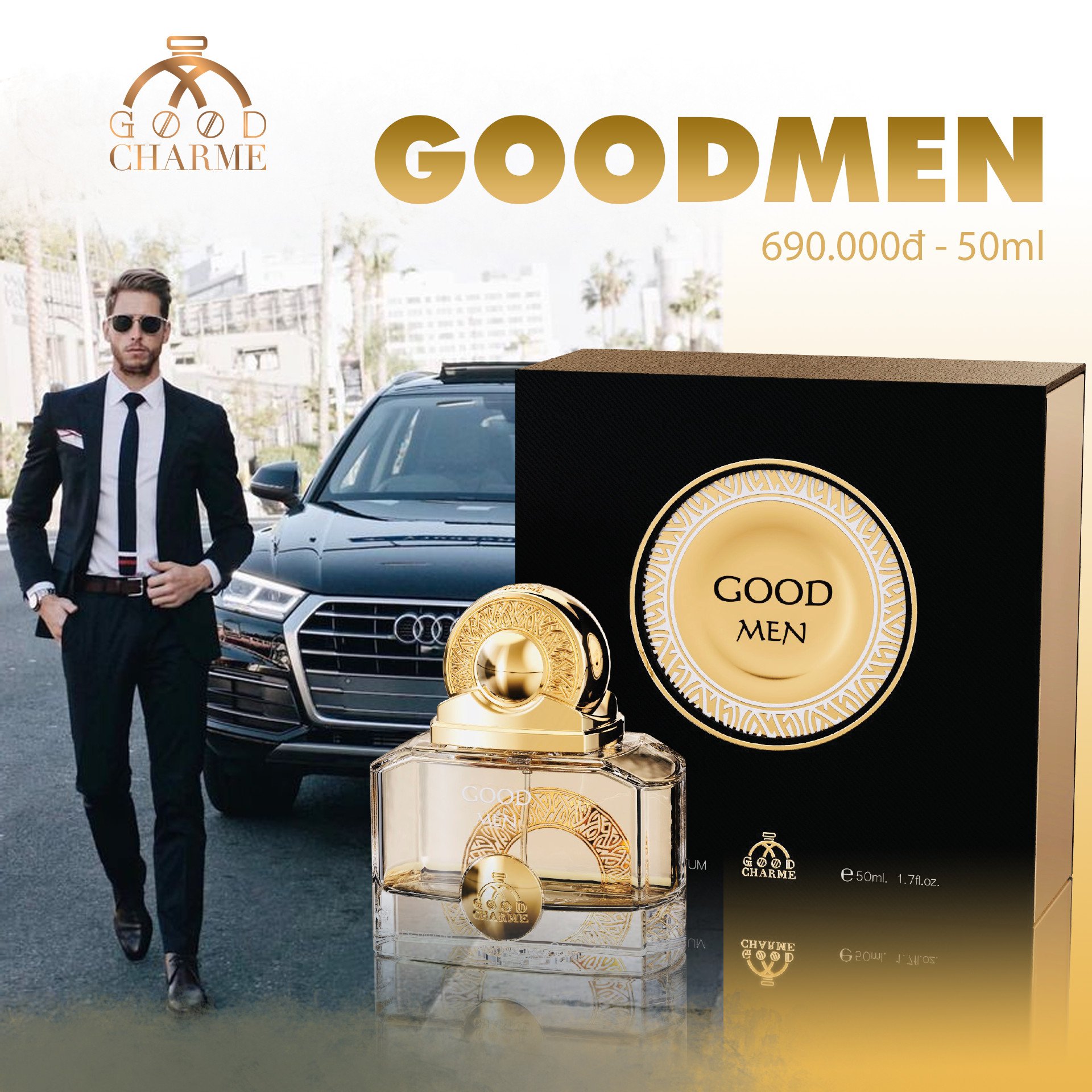 Nước hoa Good Charme GOOD MEN VÀNG