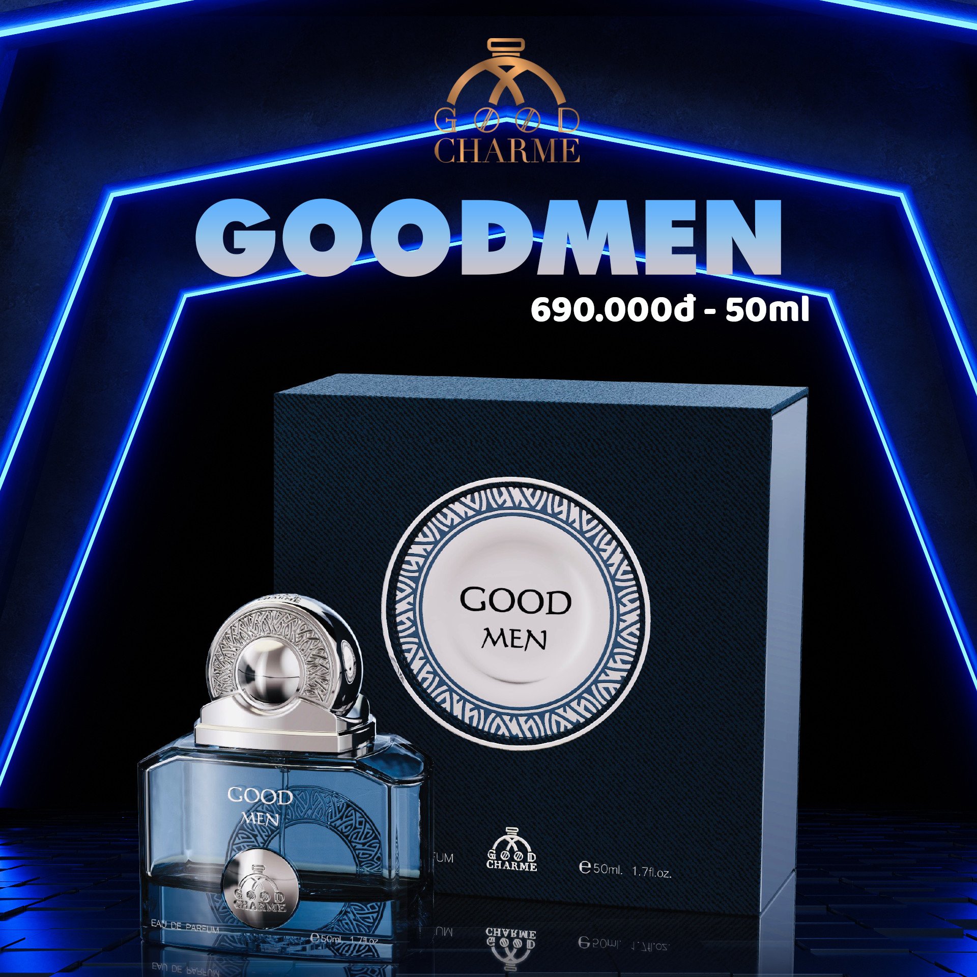 Nước hoa Good Charme GOOD MEN XANH