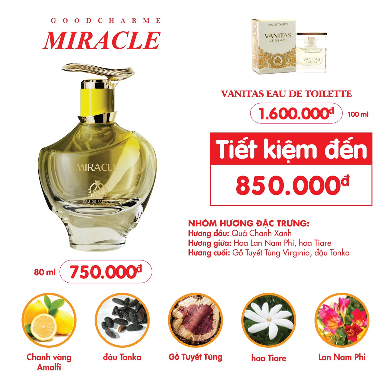 Nước hoa Good Charme MIRACLE