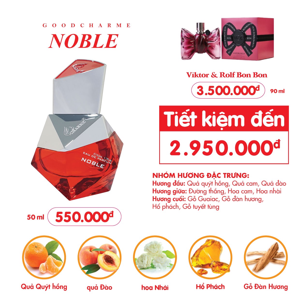 Nước hoa Good Charme LG NOBLE