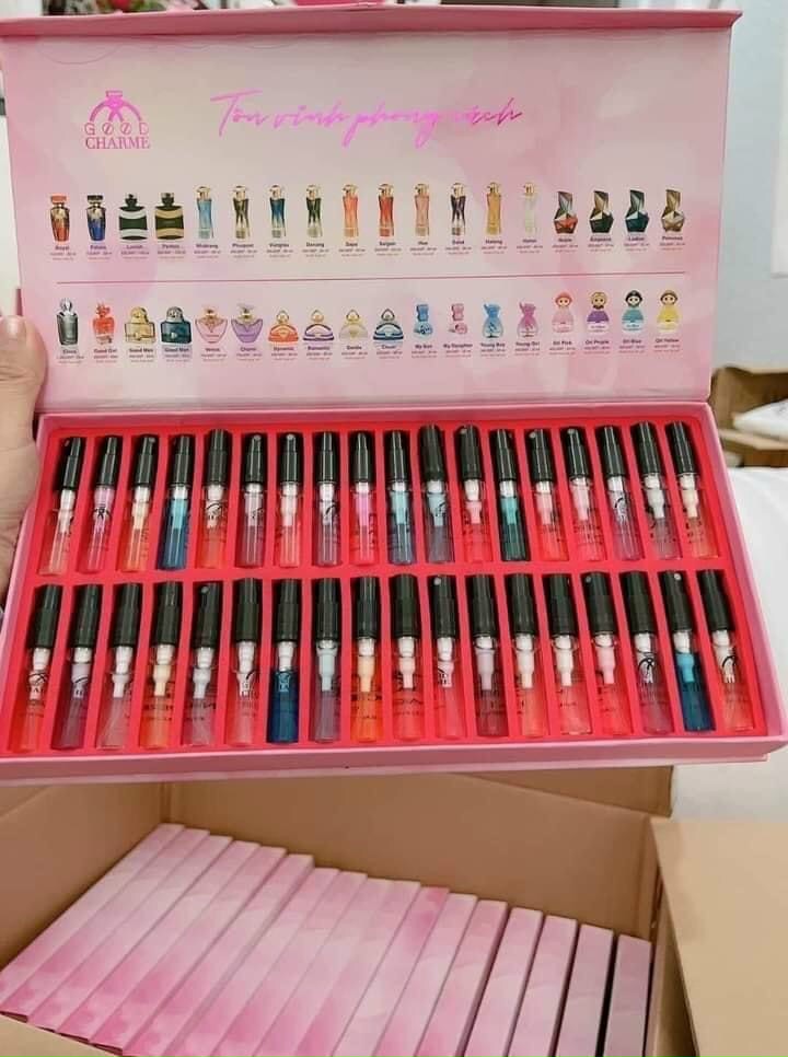 BỘ TEST CHARME 36 MÙI HƯƠNG