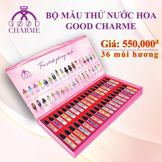 BỘ TEST CHARME 36 MÙI HƯƠNG