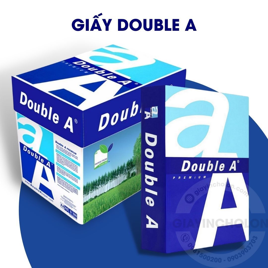 giấy in a4 double a - Tại sao là sự lựa chọn hoàn hảo cho công việc văn phòng