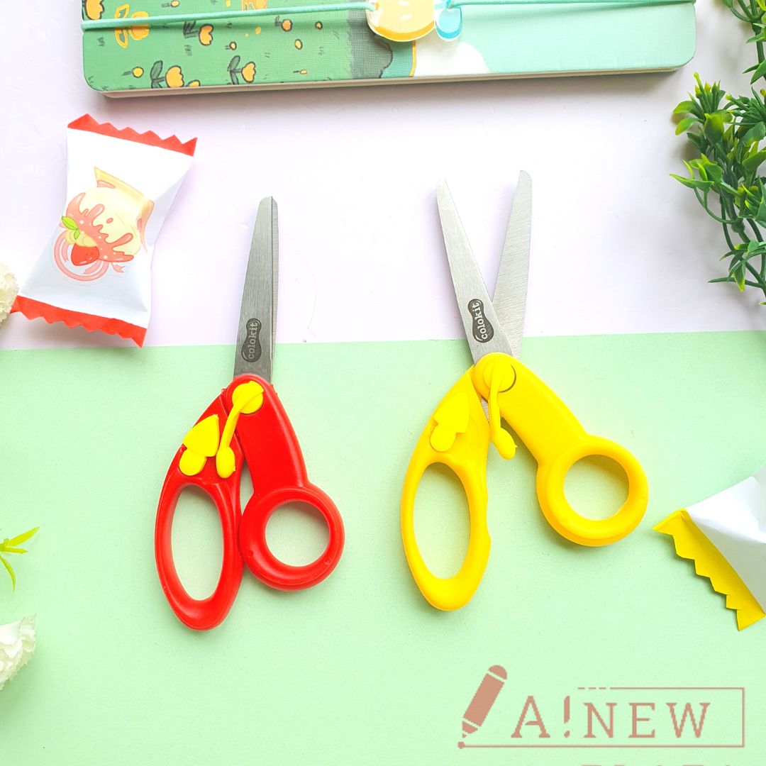 kéo thủ công cho bé / Kéo mini có nút cản lực