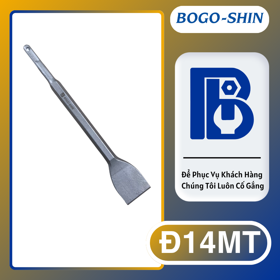 Đục Dẹt Miệng To BOGO - SHIN 14