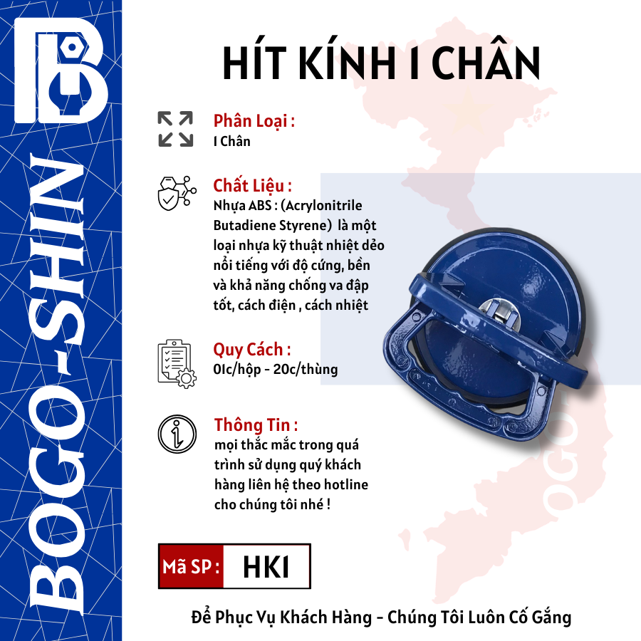 Hít Kính BOGO-SHIN 1 Chân