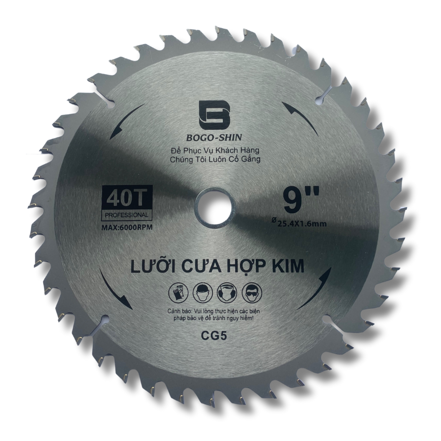 Lưỡi Cưa Gỗ Hợp Kim BOGO - SHIN