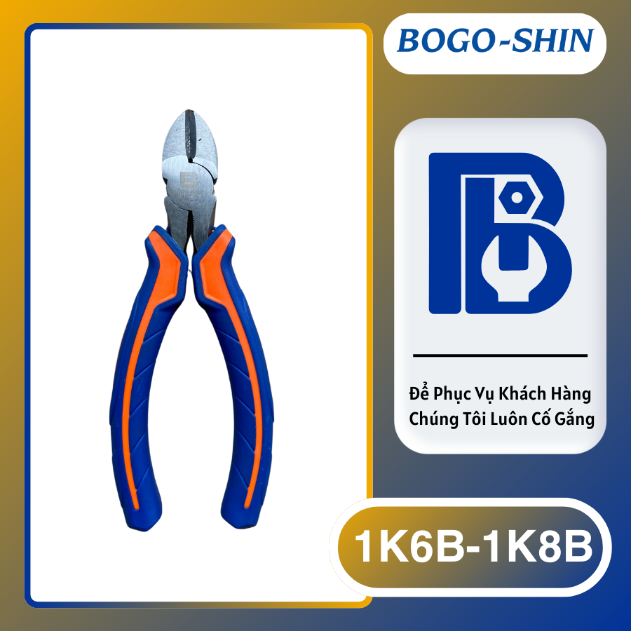 Kìm Cắt BOGO-SHIN 6x150mm & 8x200mm
