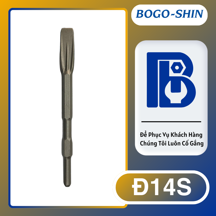 Đục Dẹt Cao Cấp BOGO-SHIN 14