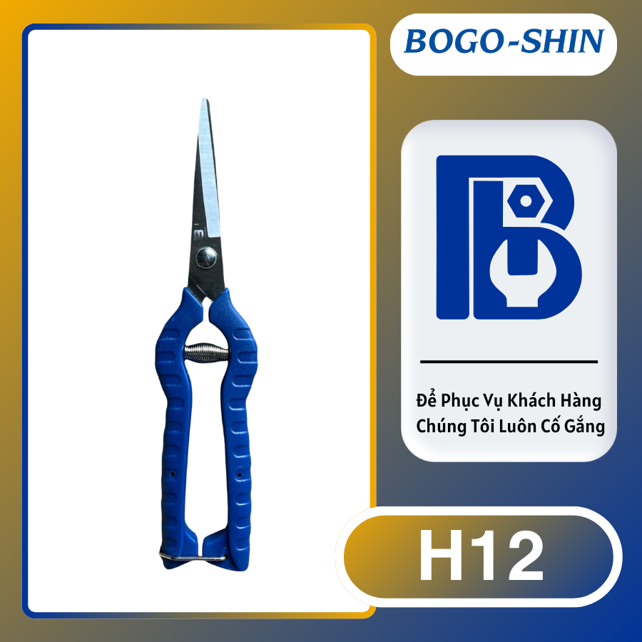 Kéo Tỉa Cành Nhọn 8x200mm BOGO-SHIN