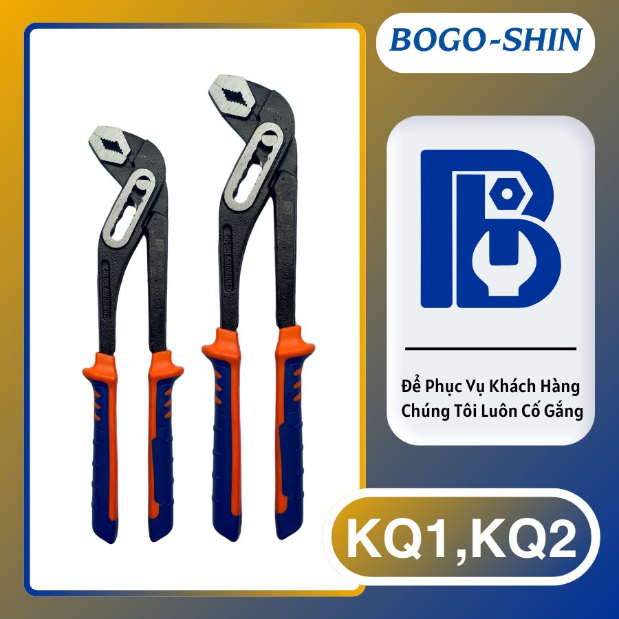 Kìm Mỏ Quạ 10x250mm Và 12x300mm BOGO-SHIN