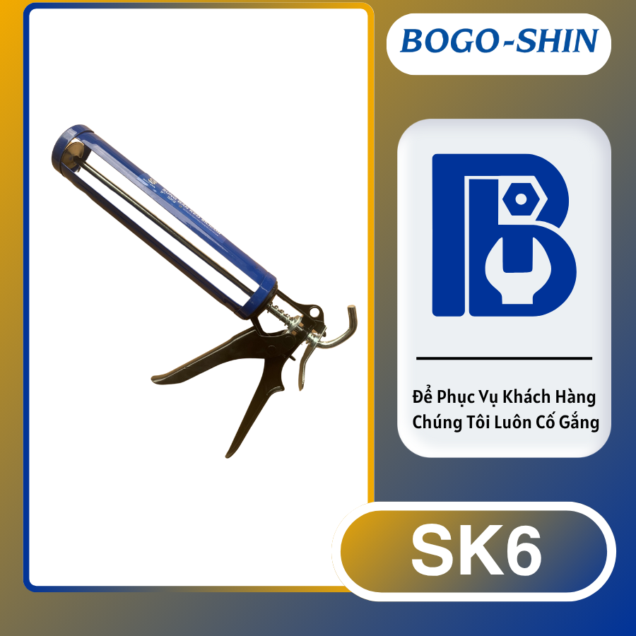 Súng Bắn Keo Silicon BOGO-SHIN 225mm
