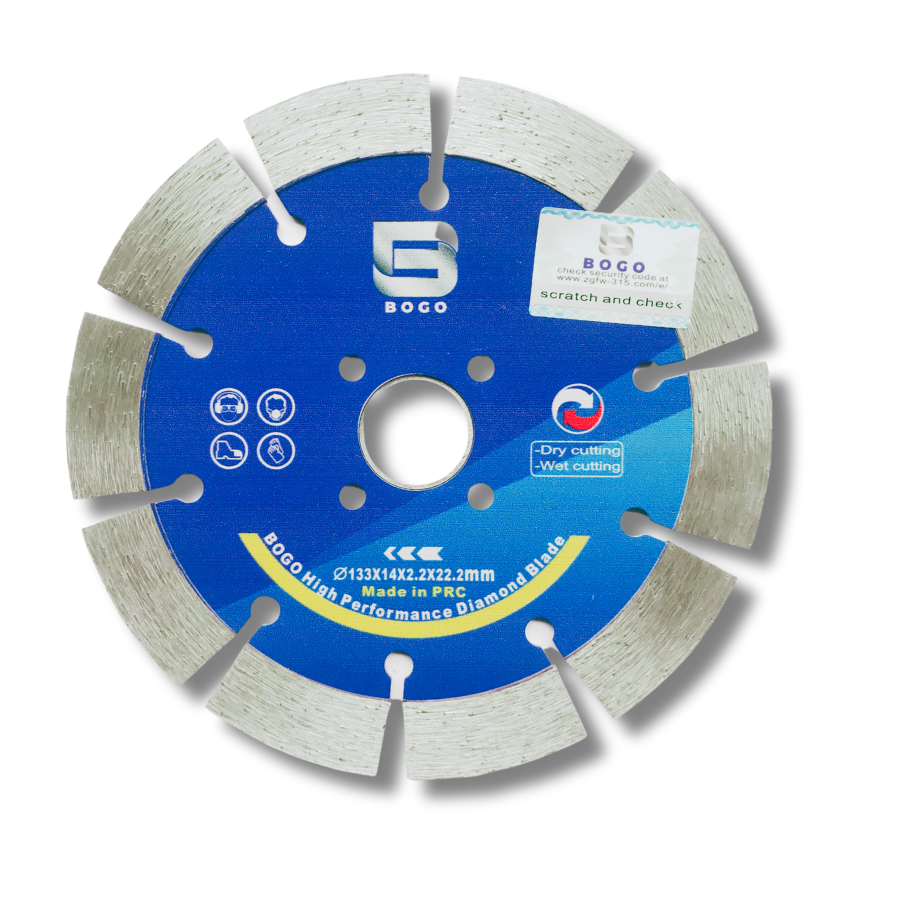Lưỡi Cắt Gạch BOGO - SHIN  133mm Răng