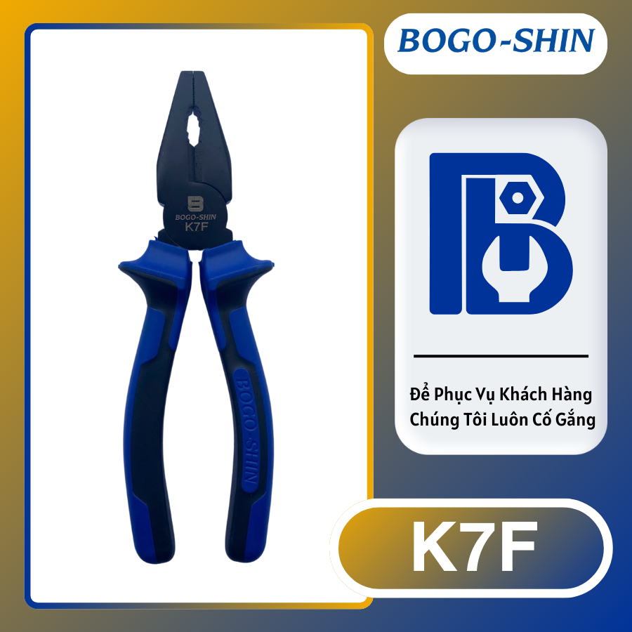 Kìm Điện 7x175mm BOGO-SHIN
