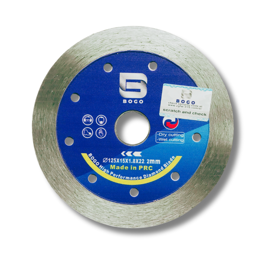 Lưỡi Cắt Gạch BOGO - SHIN  125mm Liền