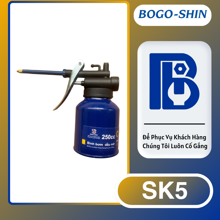 Bình Xịt Nhớt BOGO - SHIN 250cc