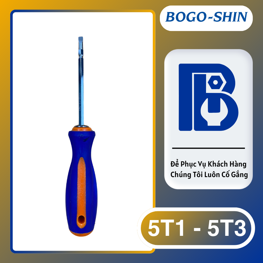 Tô Vít Đảo Đầu BOGO-SHIN Cao Cấp 5x100mm, 5x150mm, 5x200mm