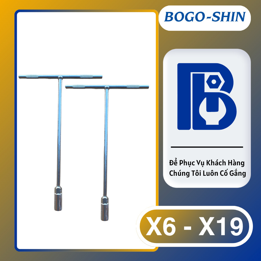 Tê Vặn BOGO-SHIN 6MM - 19MM