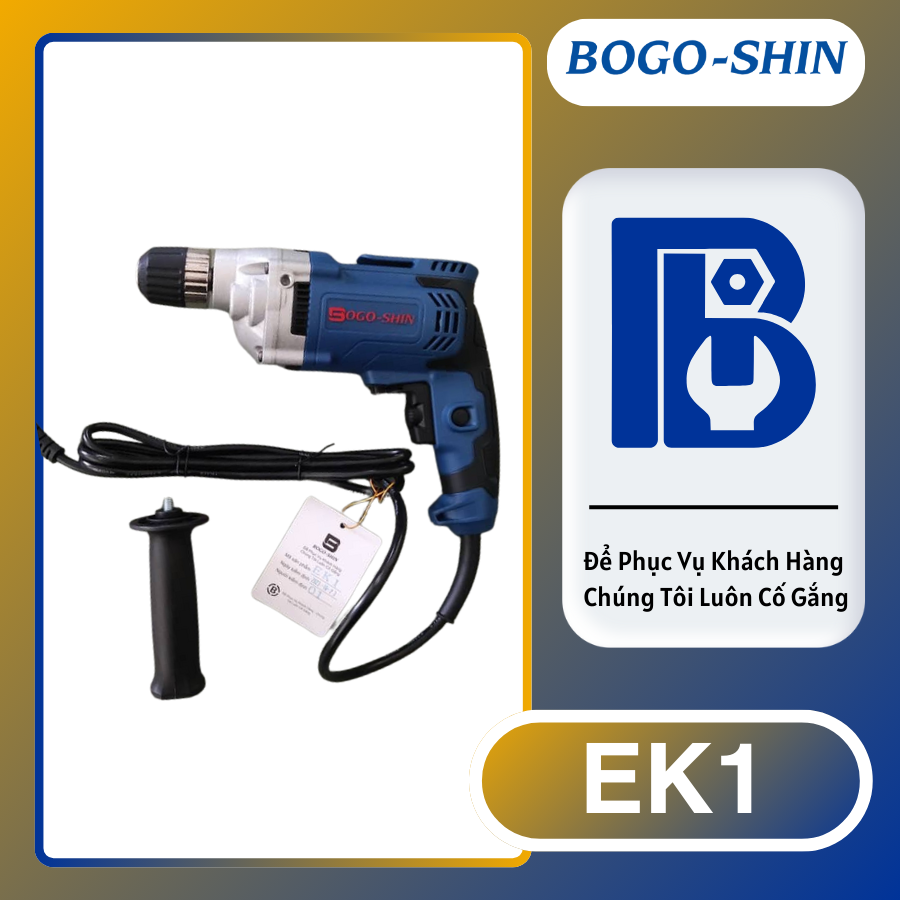 Máy Khoan Điện Đầu 10 BoGo-Shin 810W/220V