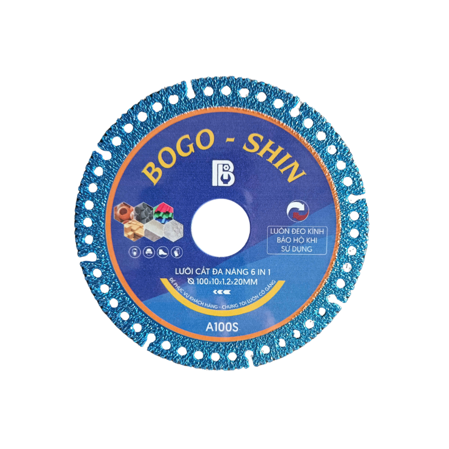 Lưỡi Cắt Đa Năng 6 In 1 Bogo-Shin 100mm