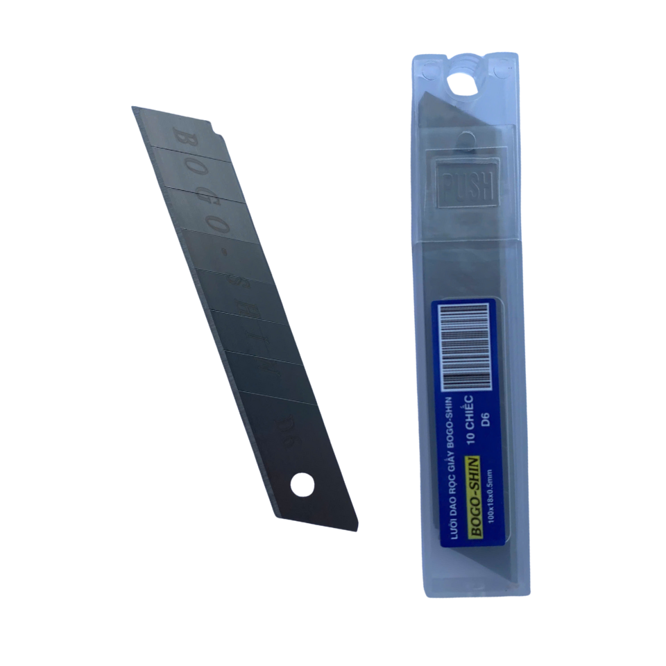 Lưỡi dao Rọc Giấy BOGO-SHIN 100x18x0.5MM