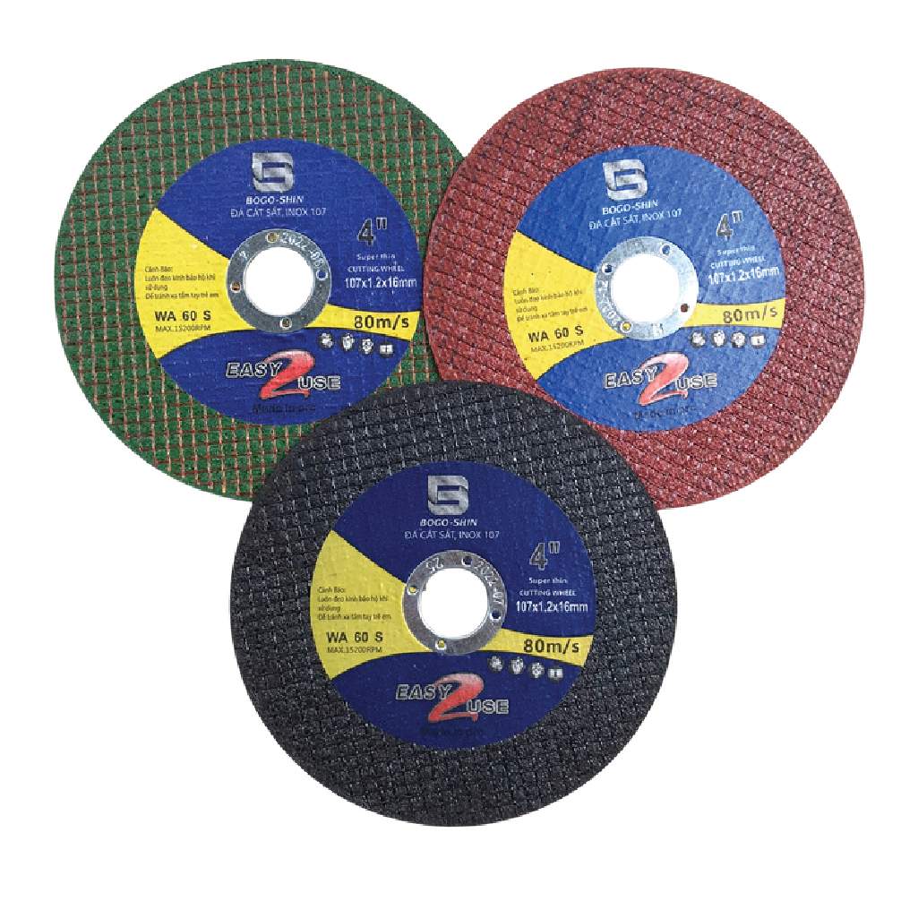 Đá Cắt 107 Xanh, Đỏ, Đen BOGO-SHIN