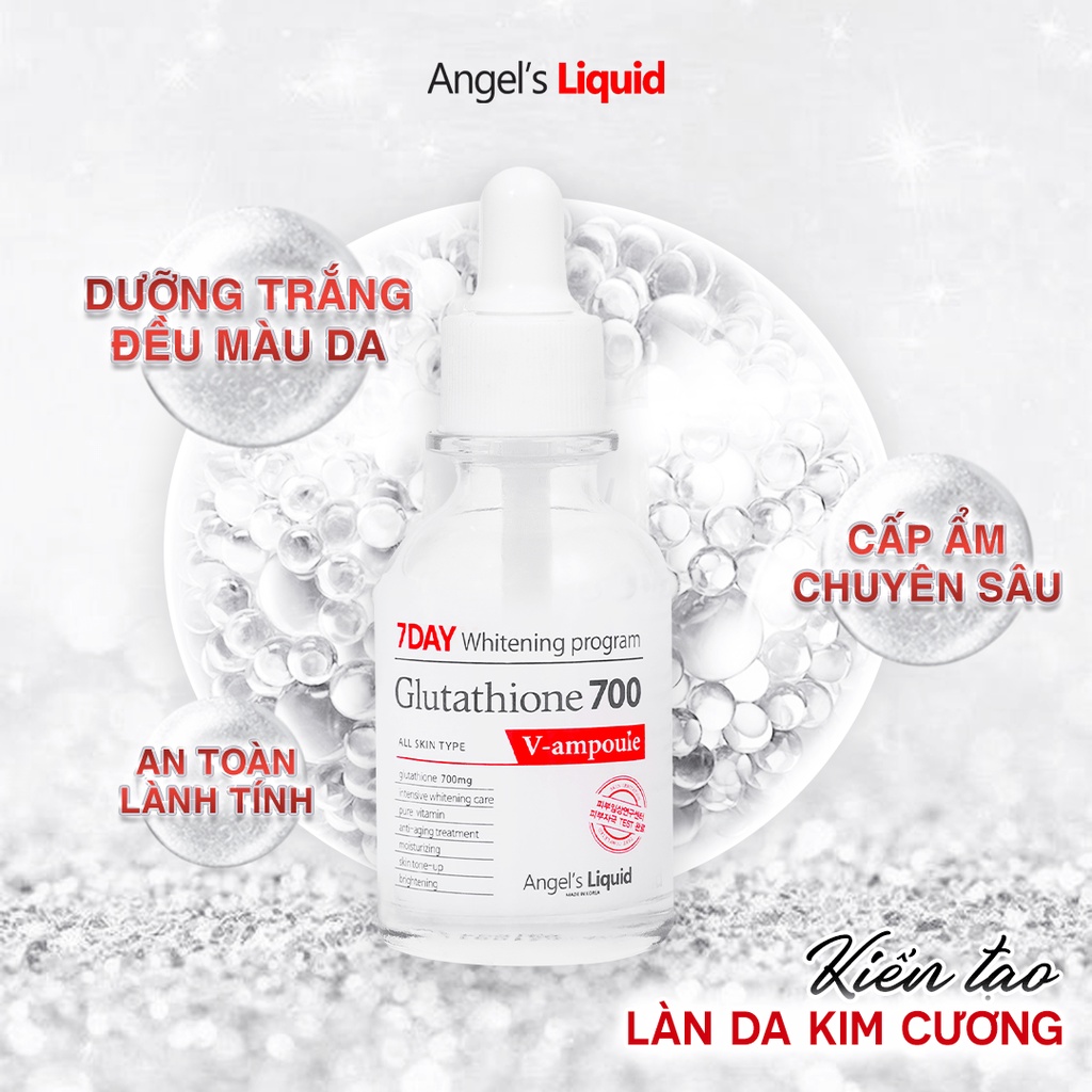 Tinh chất dưỡng da Angel’s liquid 7day glutathione 700 30ml